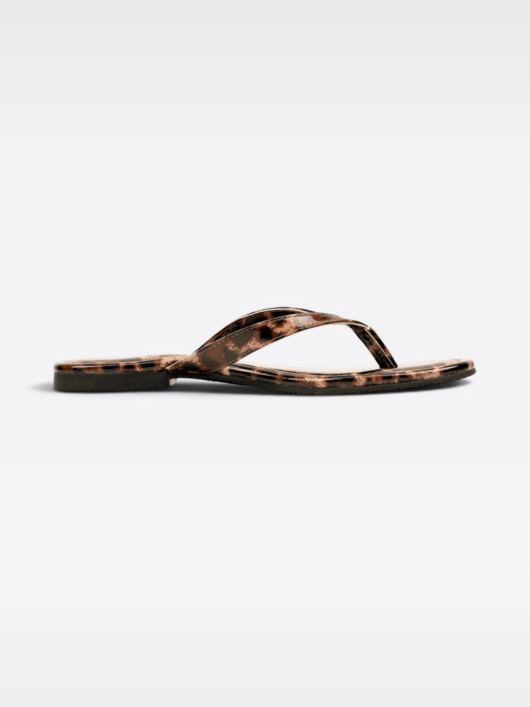 CHLLEN Womens Leopard Print Flats