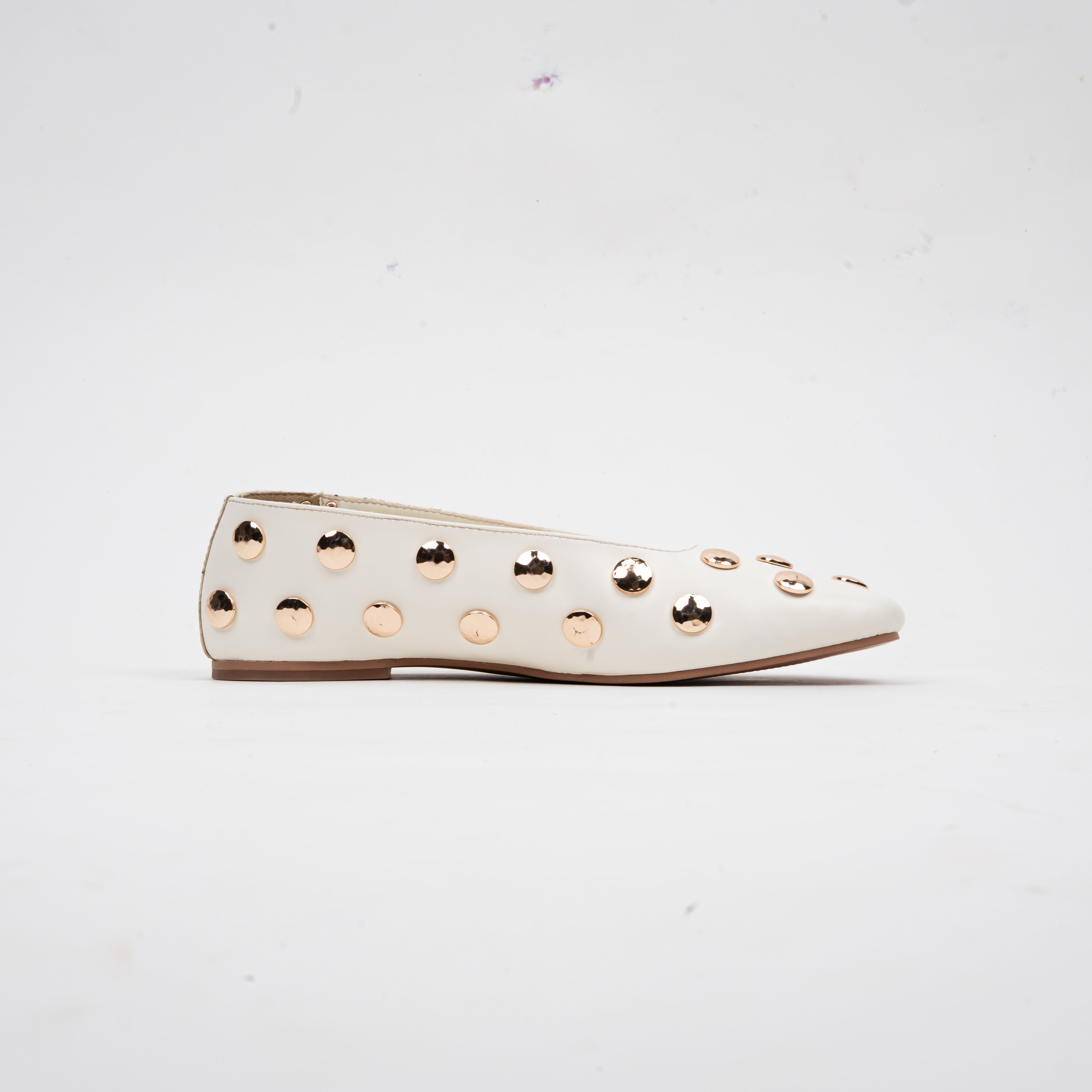 CHLLEN Celeste Studded Ballet Flats