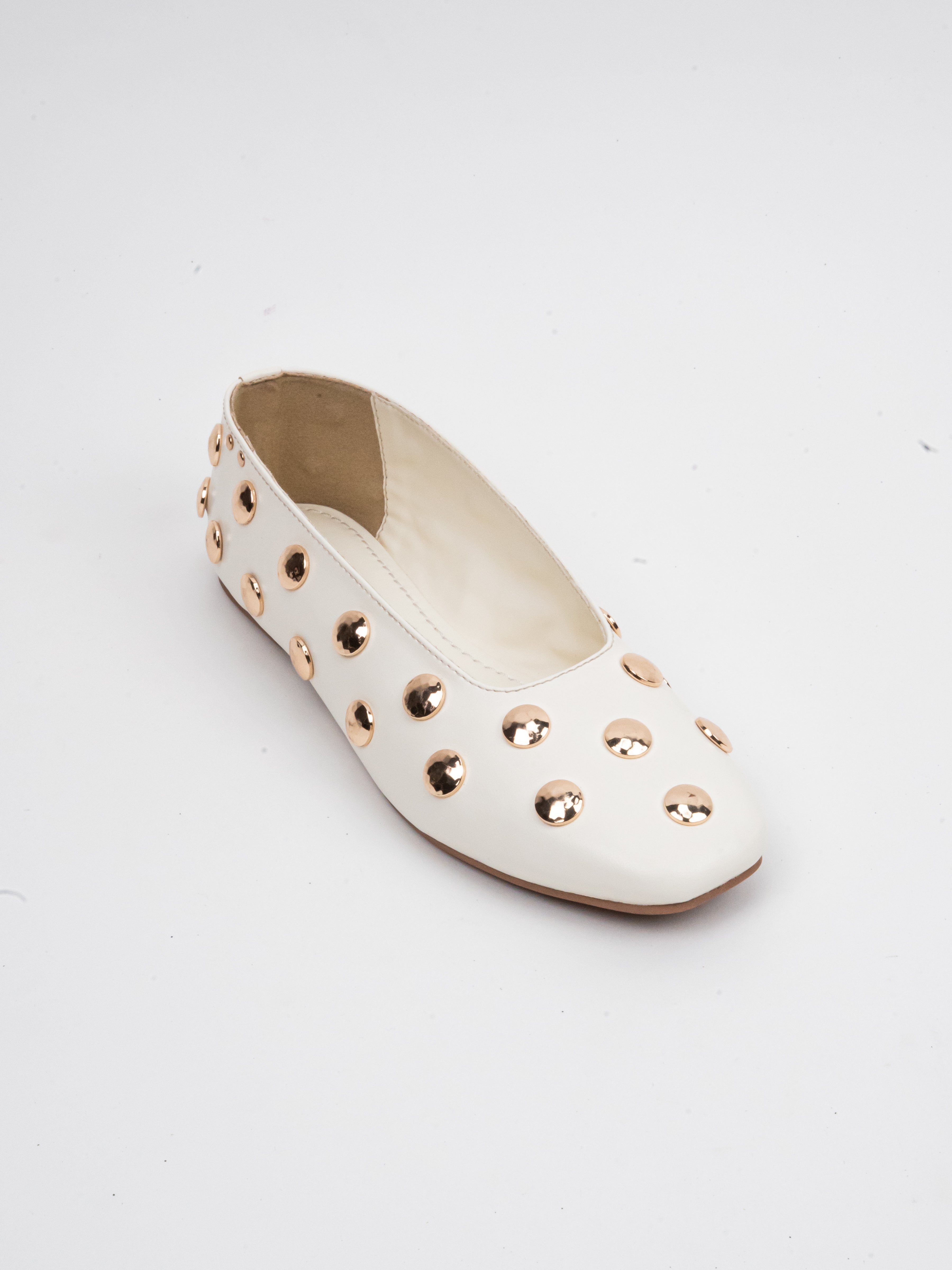 CHLLEN Celeste Studded Ballet Flats