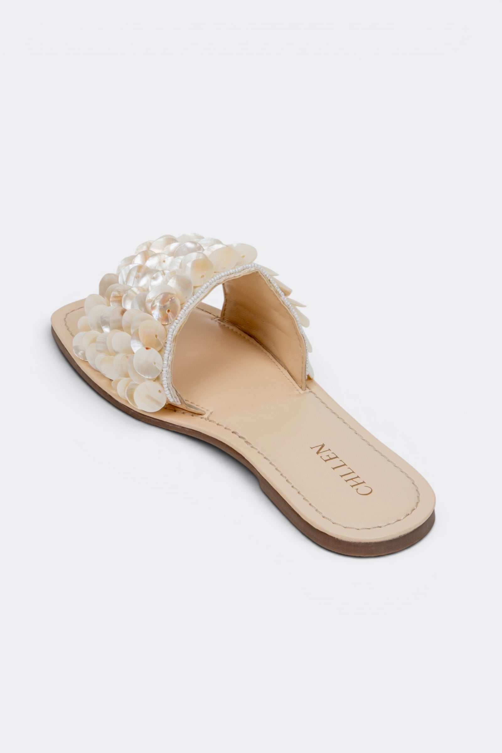 CHLLEN Pearl Bloom Flats