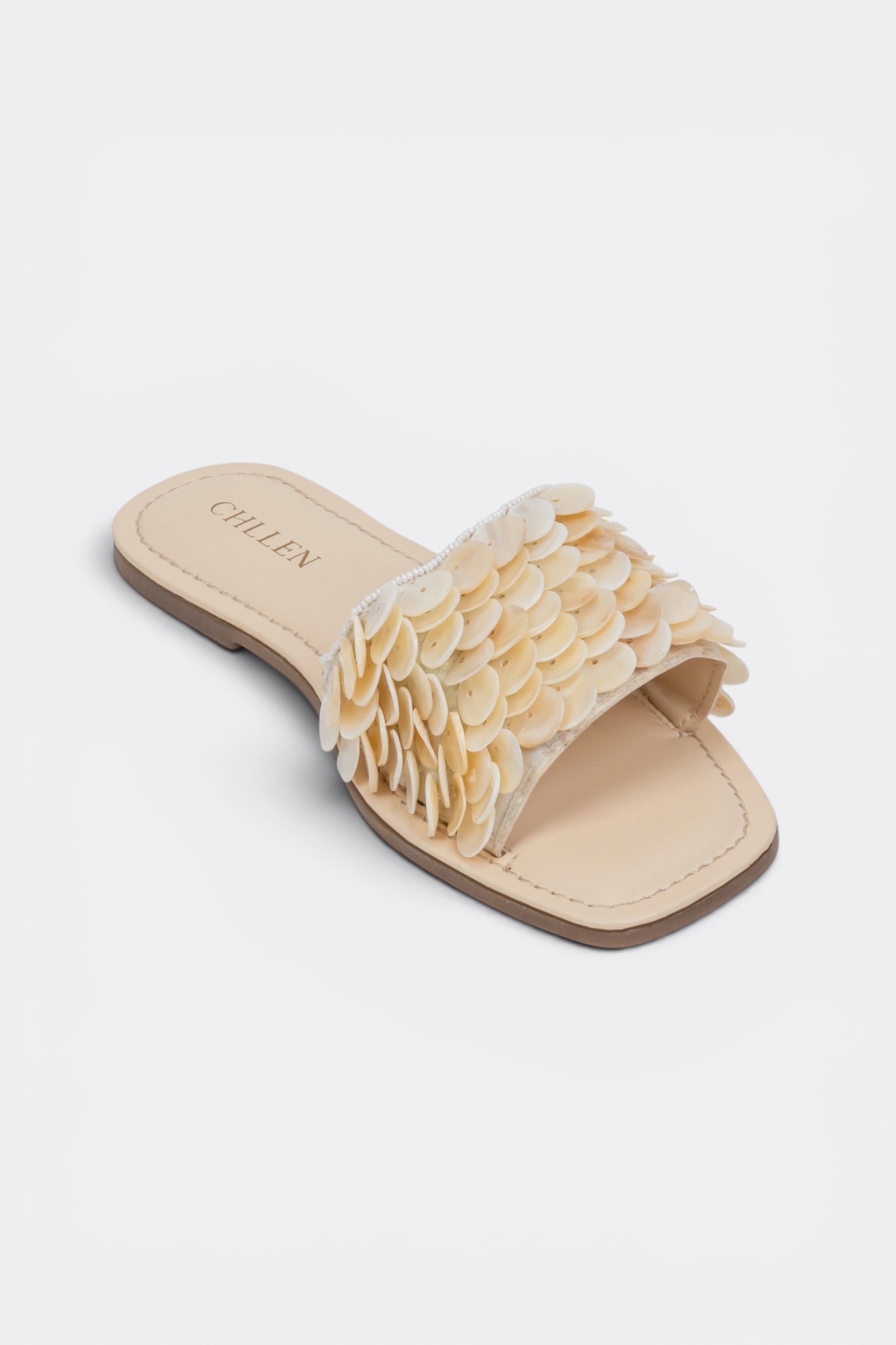 CHLLEN Pearl Bloom Flats