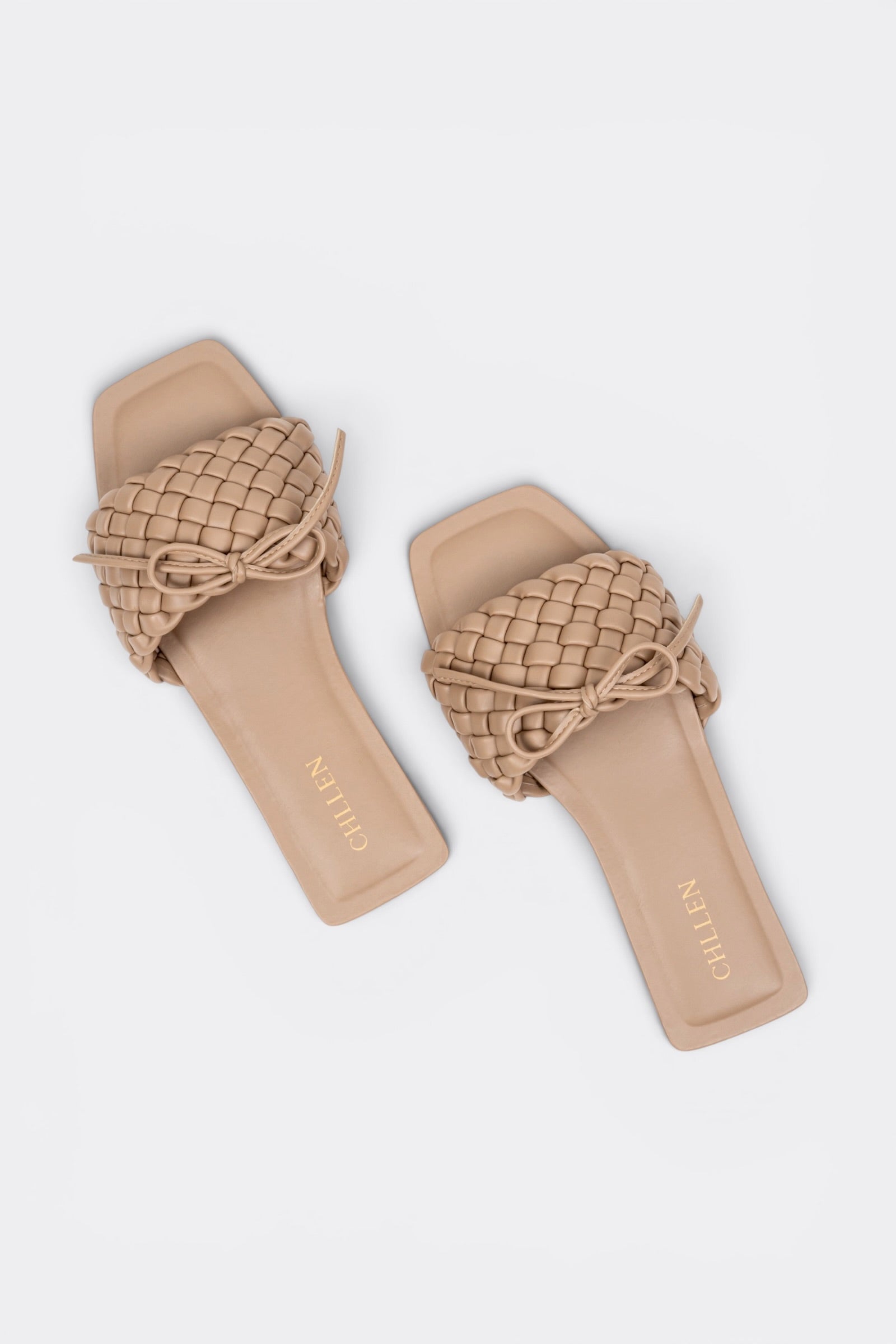 CHLLEN Woven Elegance Flats